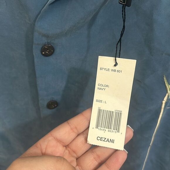 Men’s Cezani Button Down size Large - Picture 3 of 3